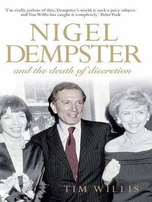 cover image of Nigel Dempster and the Death of Discretion
